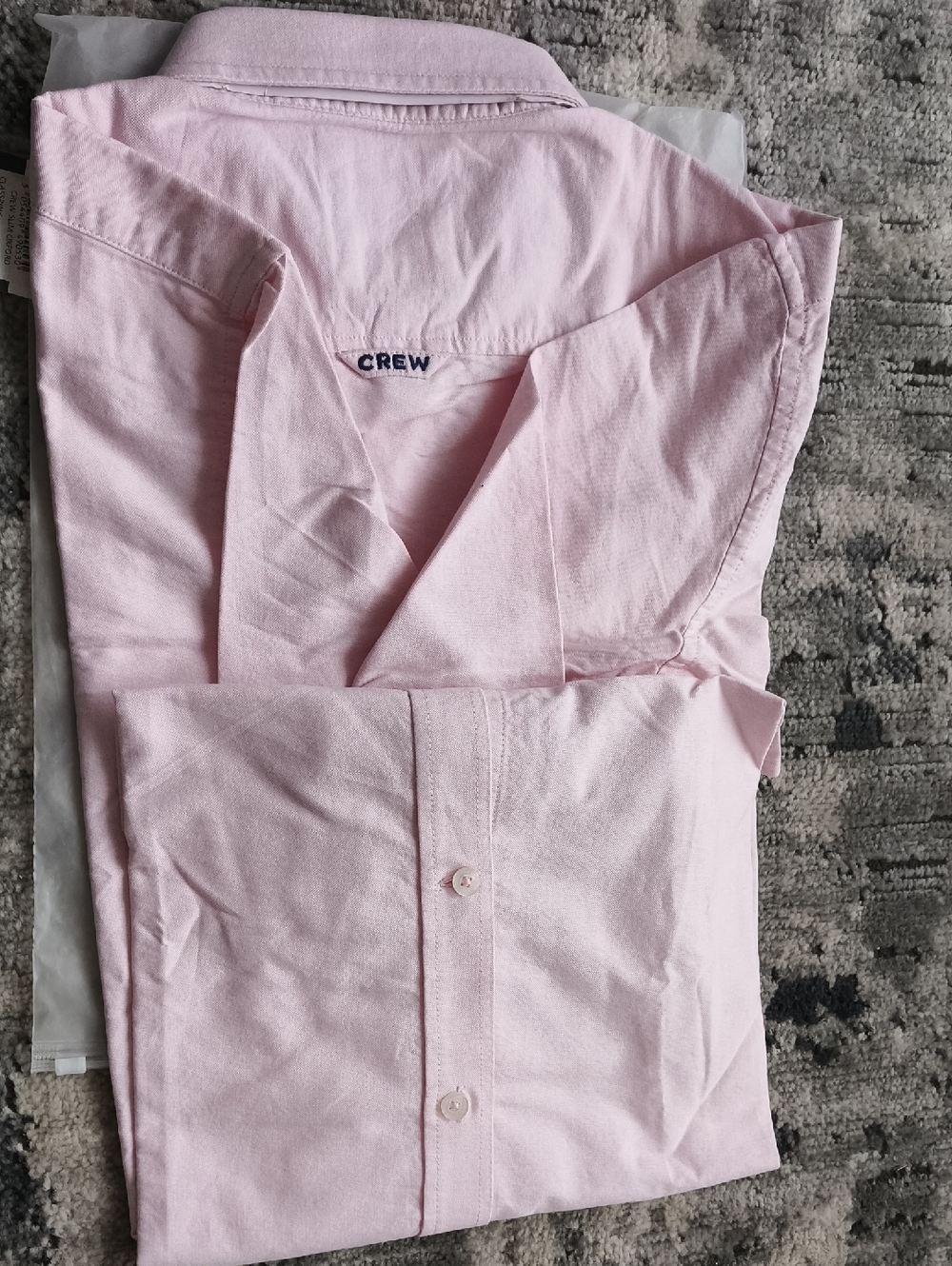 Pink Men’s Button-Down Shirt